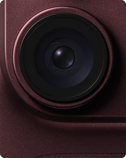 Main camera variable aperture lens featured on iPhone 18 Pro in burgundy color