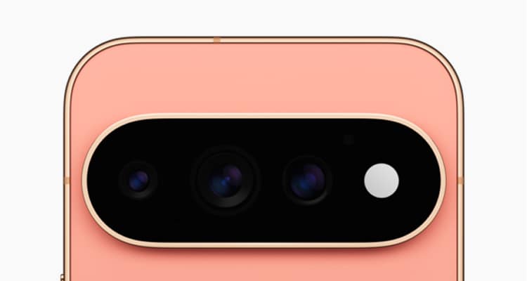 Close up of Pixel 11 Pro camera