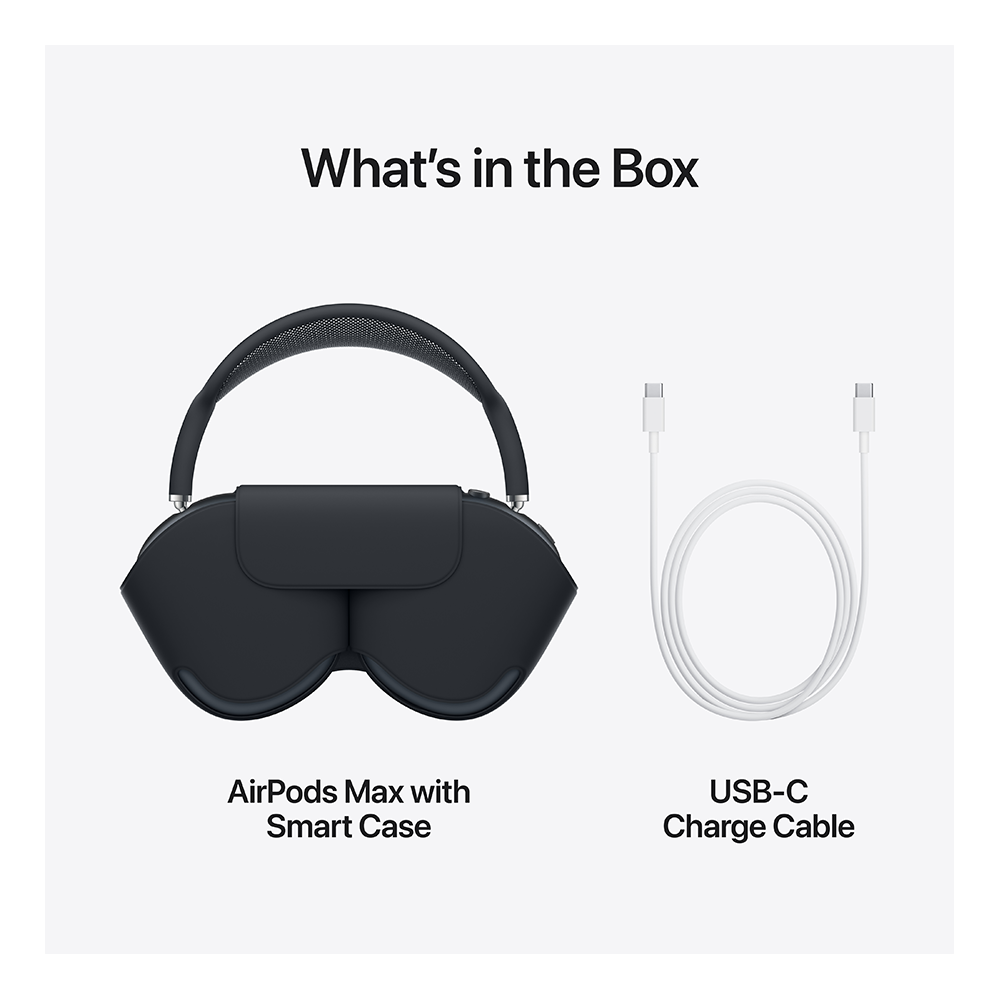 美品》AirPodsMax ミッドナイト つま