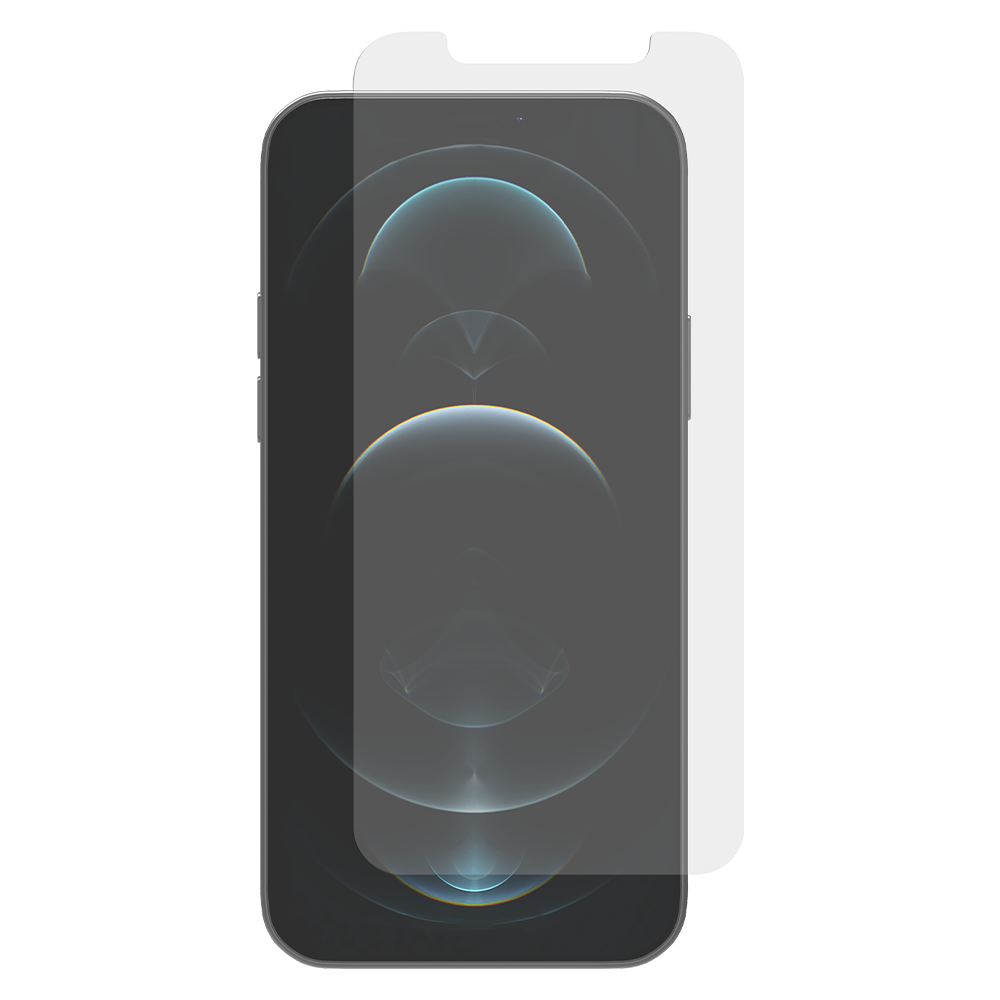 GoTo Tempered Glass Screen Protector for Apple iPhone 12/12 Pro Clear