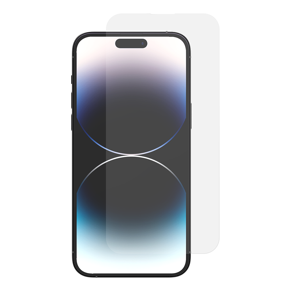 GoTo™ Tempered Glass Screen Protector for Apple iPhone 15 Pro Clear