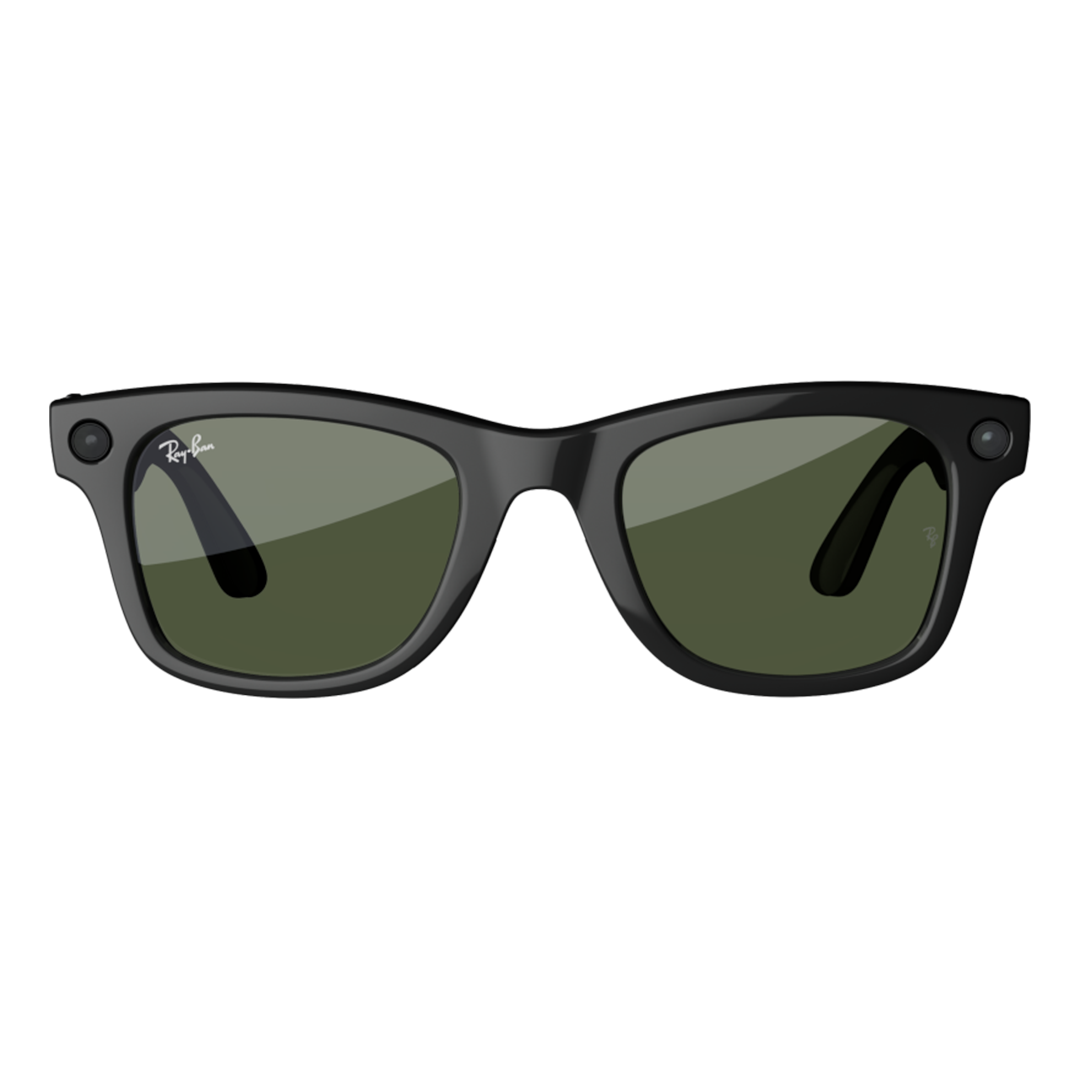Ray-Ban Meta Glasses Wayfarer (Gen 1) Large Green Lenses