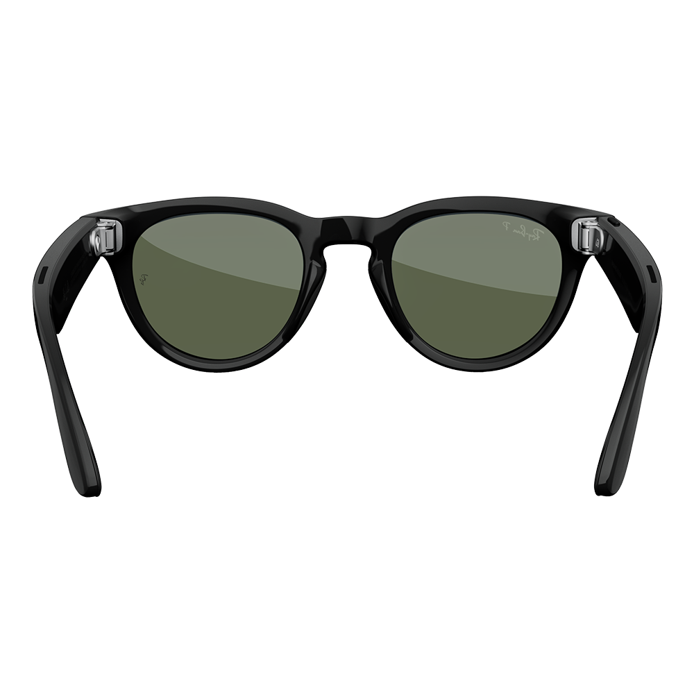 RayBan Meta Smart Glasses Headliner Large Polarized G15 Green Lens