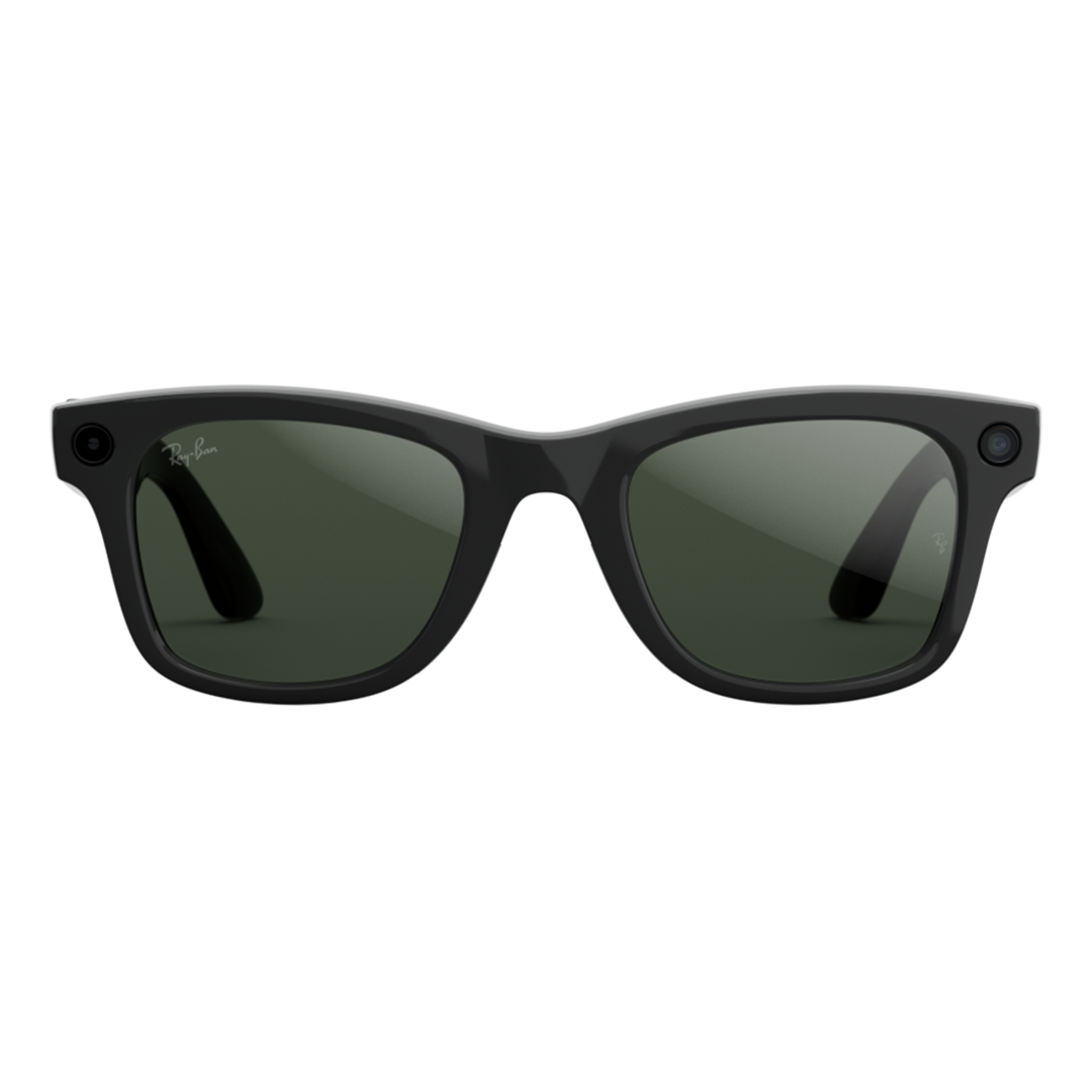 Ray-Ban Meta Wayfarer (Gen 2) Transitions Graphite Green Lenses, Large