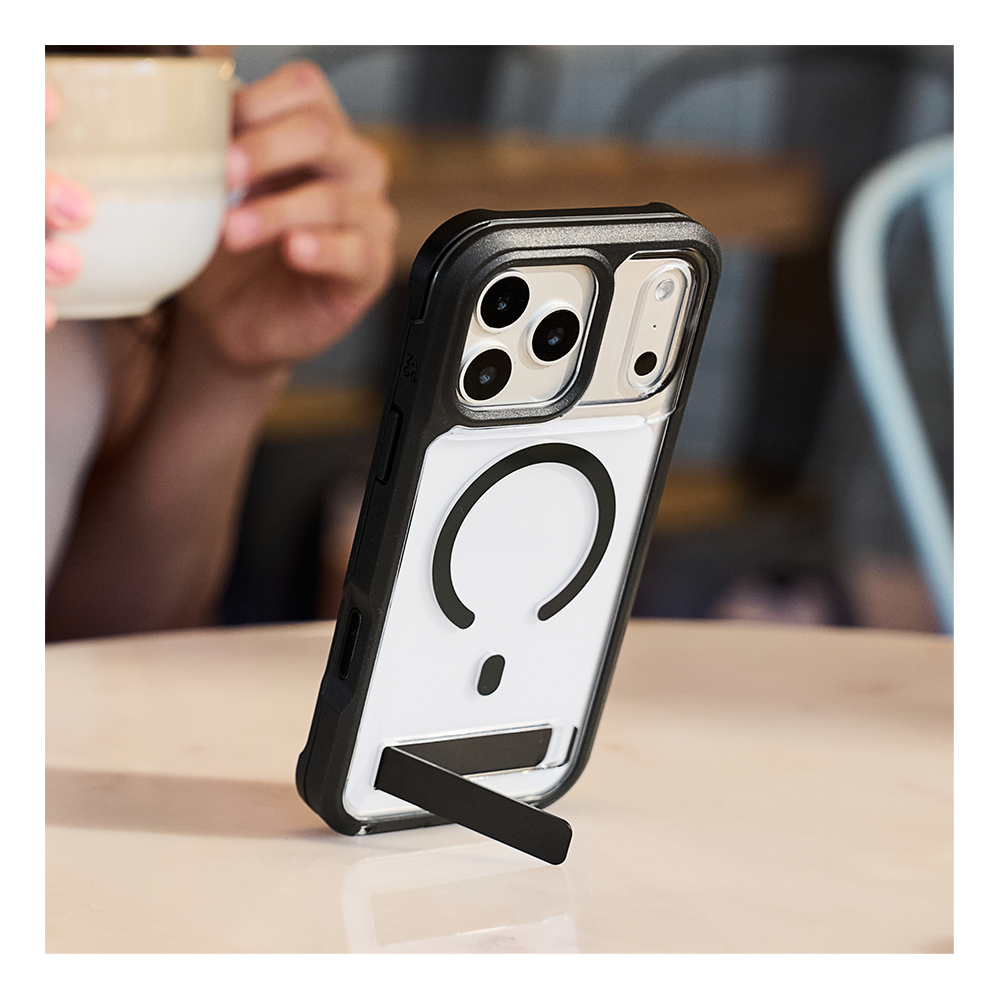 ZAGG Rainier Snap with Kickstand Case for Apple iPhone 18 Pro/17 Pro