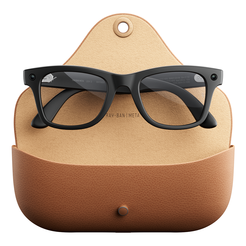 Ray-Ban Meta (Gen 3) Wayfarer Clear Lenses, Large