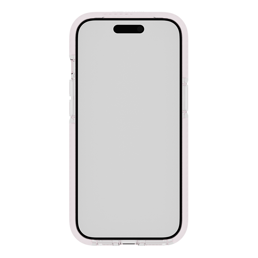 Tech21 Evo Crystal MagSafe Case for Apple iPhone 15/14/13 Clear/Pink