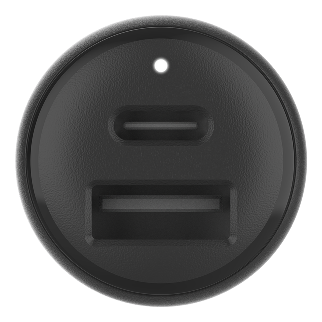 Belkin 42W Dual Car Charger with USB-C to USB-C Cable, 1m