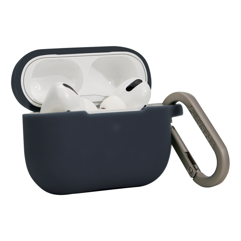 PureGear AirPod Pro Case Silicone Steel Blue Accessories at T