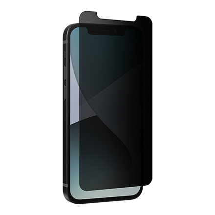 InvisibleShield Privacy Glass Screen Protector for Apple iPhone 12 mini - Clear
