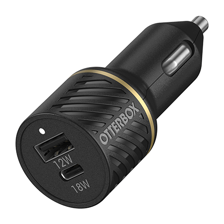 OtterBox Car Charger Dual 30W USB-C - Black