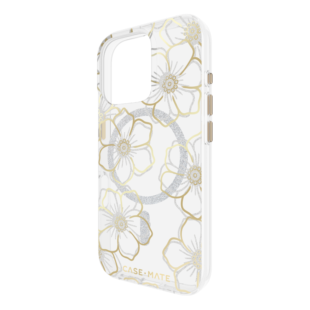 Case-Mate Floral Gems Case MagSafe for Apple iPhone 16 Pro