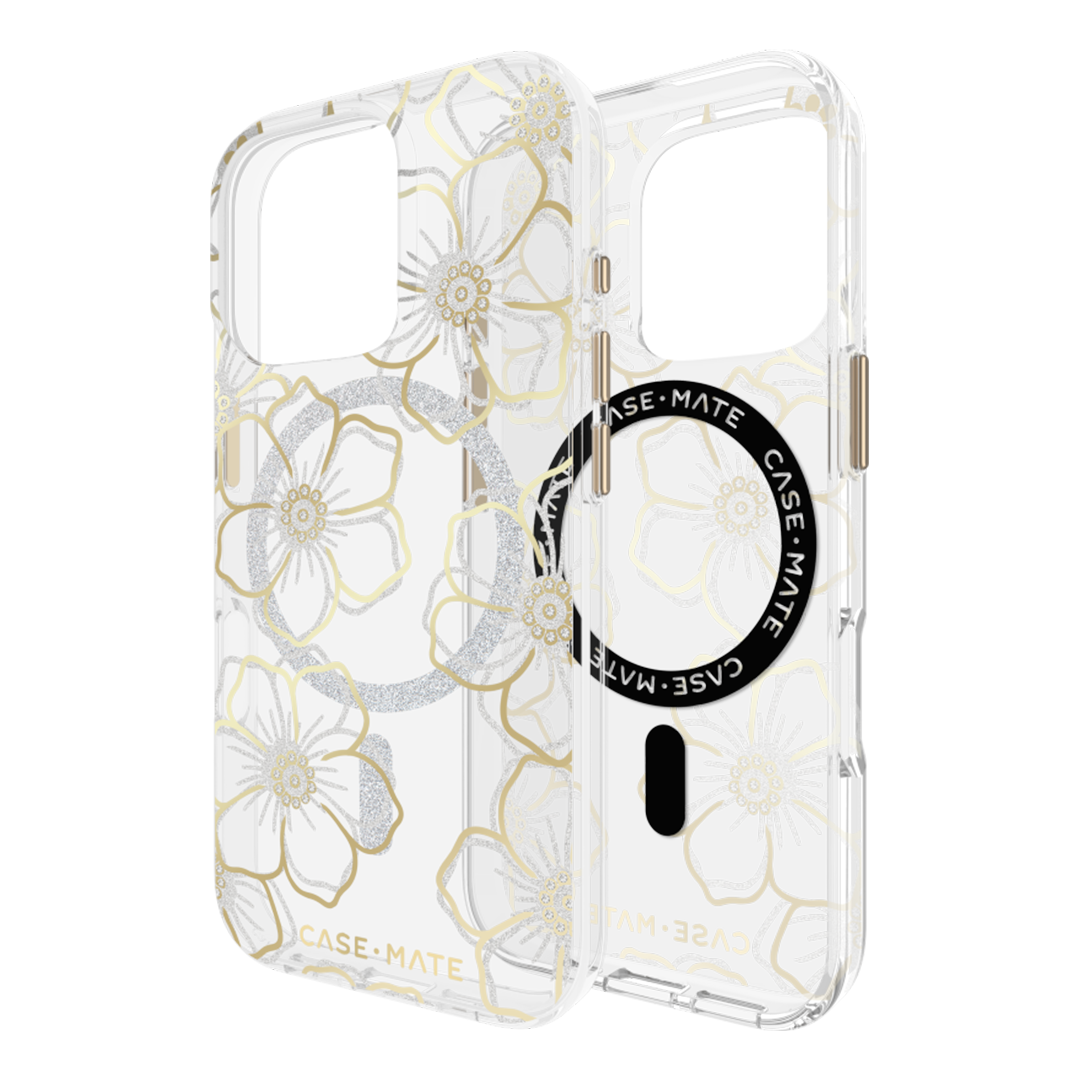 Case-Mate Floral Gems Case MagSafe for Apple iPhone 16 Pro