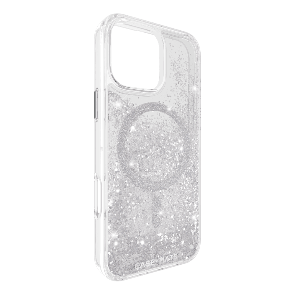 CaseMate Waterfall Case MagSafe for Apple iPhone 16 Pro Silver