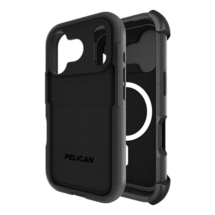 Pelican Pelican Voyager Case w/ Holster/Stand, MagSafe for Apple iPhone 17 Pro