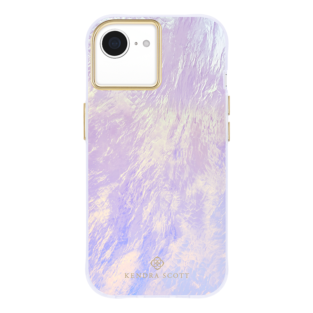 Kendra Scott Mother of Pearl Case with MagSafe for iPhone 17e/16e/15/14/13