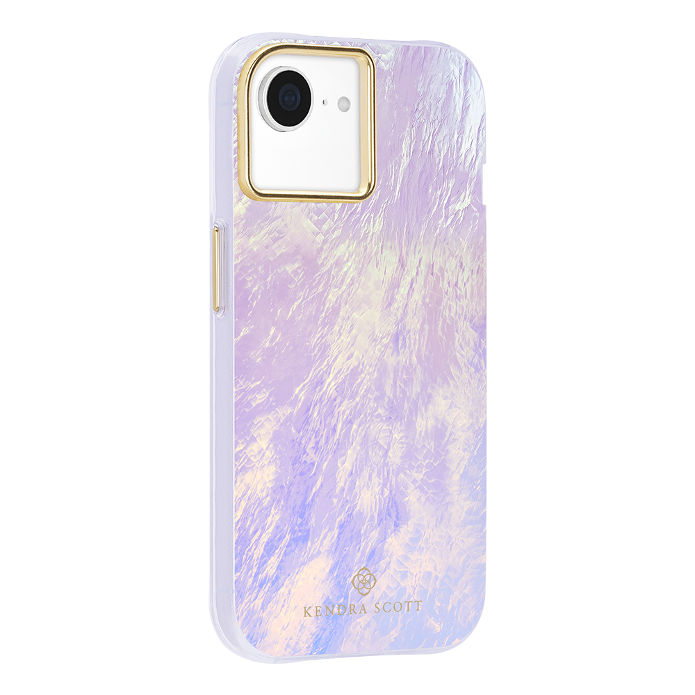 Kendra Scott Mother of Pearl Case with MagSafe for iPhone 17e/16e/15/14/13