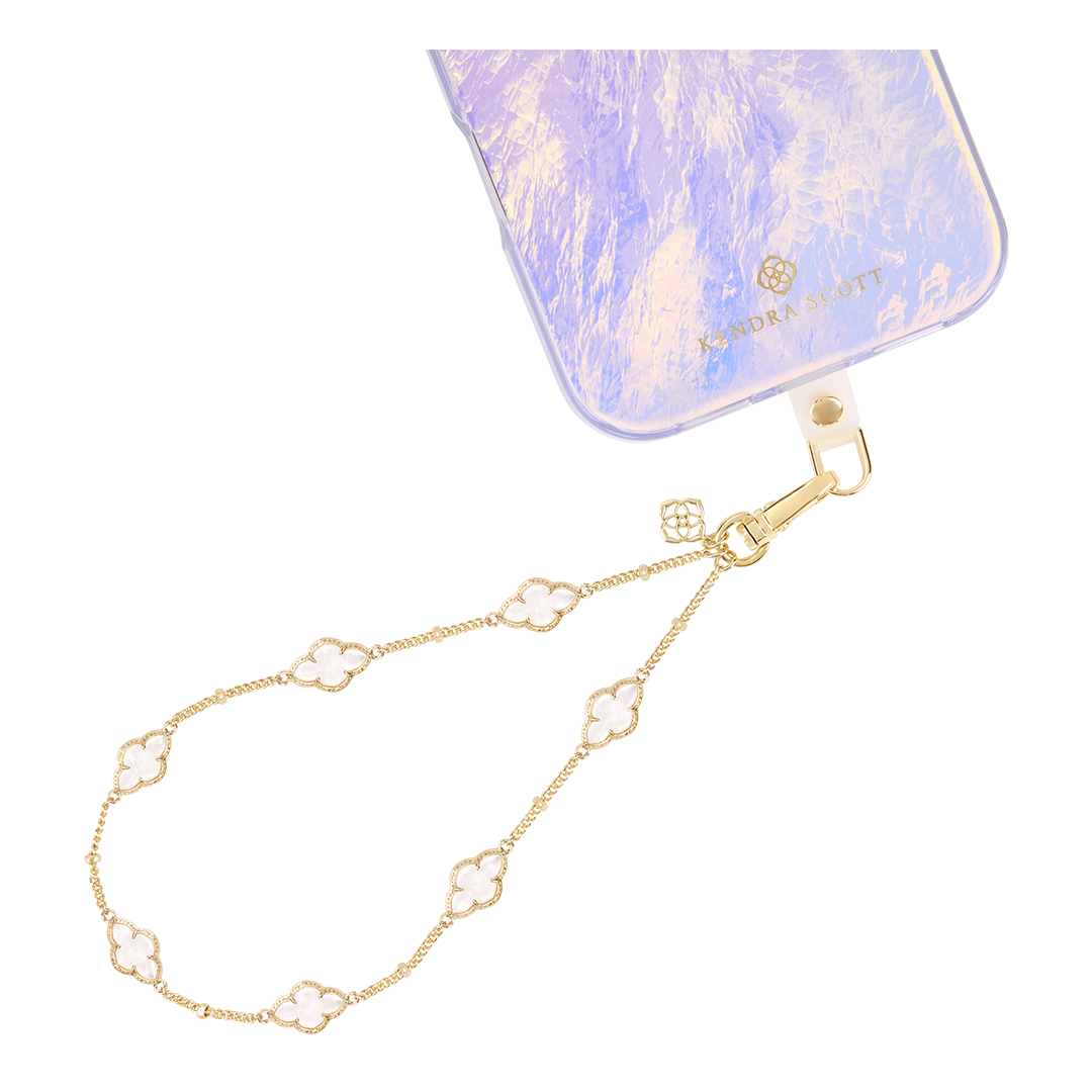 Kendra Scott Abbey Mother of Pearl Phone Charm