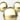 Enamel Golden Mickey