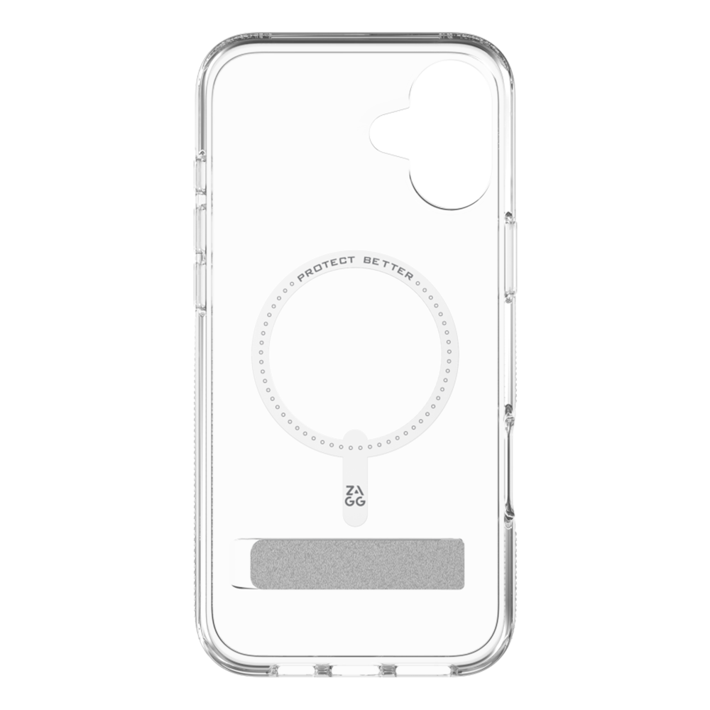ZAGG Crystal Palace Snap Case with Kickstand MagSafe for Apple iPhone 16 Plus