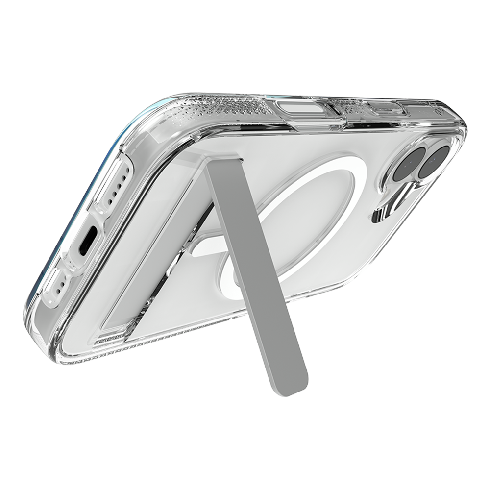 ZAGG Crystal Palace Case with Kickstand and MagSafe for iPhone 17
