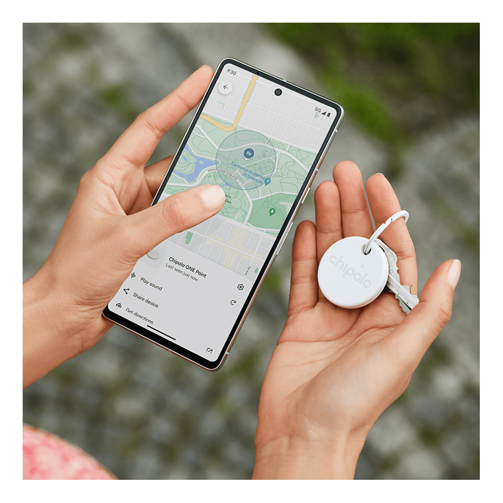 Chipolo ONE Point Item Tracker for Android Off White Accessories at TMobile for Business