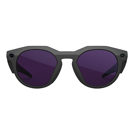 Meta Oakley Meta HSTN Glasses Clear to Amethyst Transitions Lenses