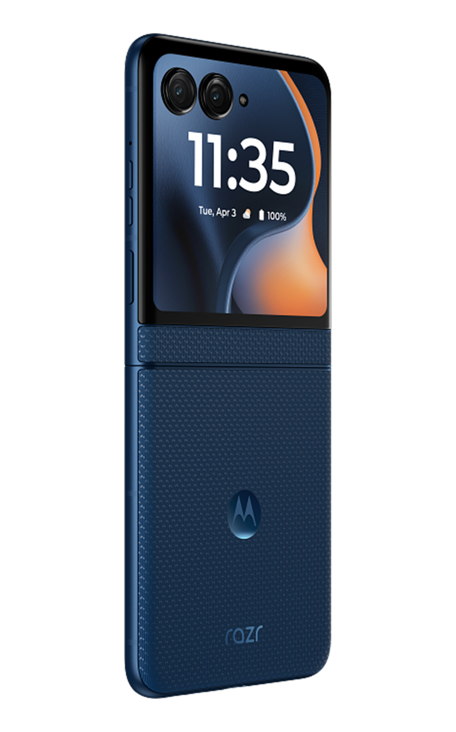 New motorola razr 2025 Deals - Motorola Razr 2025 PANTONE Gibraltar Sea Rightimage 