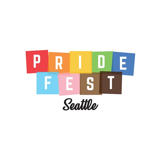 Logo de Seattle Pride Fest.