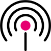 Broad signal icon