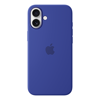 Apple Silicone Case with MagSafe for Apple iPhone 16 Plus - Ultramarine