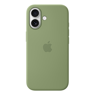 Apple Silicone Case with MagSafe for iPhone 17 - Light Moss