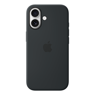 Apple Silicone Case with MagSafe for iPhone 17 - Black