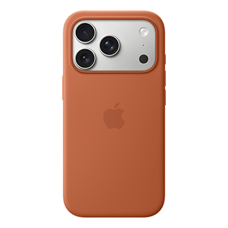 Apple Silicone Case with MagSafe for iPhone 17 Pro - Terra Cotta