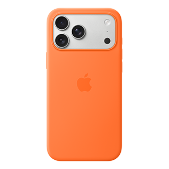 Apple Silicone Case with MagSafe for iPhone 17 Pro Max - Orange
