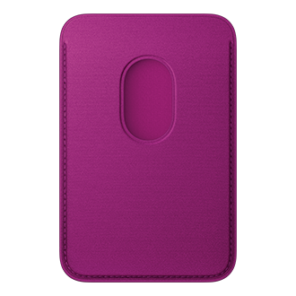 Apple FineWoven Wallet with MagSafe for iPhone - Magenta