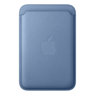 Apple FineWoven Wallet with MagSafe for iPhone - Wildflower Blue