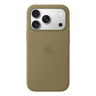 Apple Silicone Case with MagSafe for iPhone 18 Pro - Olive