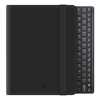 GoTo Universal Folio Keyboard for 10-11 inch Tablets - Black R2