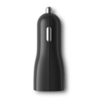 GoTo® Dual USB-A and USB-C 32W Car Charger - Black
