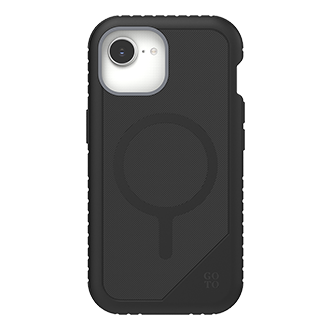 GoTo® Rugged Case with MagSafe for iPhone 16e/15/14/13 - Black