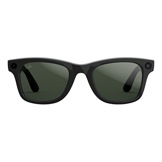 Ray-Ban Meta Wayfarer (Gen 2) Transitions Graphite Green Lenses - Shiny Black