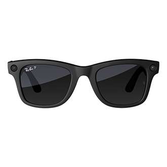 Ray-Ban Meta Wayfarer (Gen 2) Polar Gradient Graphite Lenses, Lg - Matte Black
