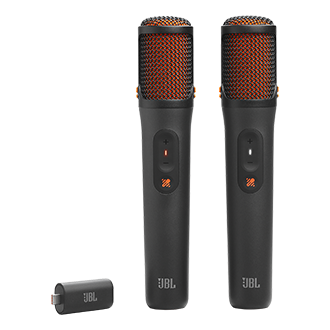 JBL EasySing Mics, 2-Pack - Black