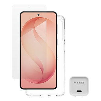 ZAGG/mophie 3-in-1 Bundle SAVE 25 Percent for Samsung Galaxy S26+ - Clear