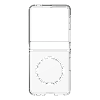 ZAGG Crystal Palace Snap Case for Samsung Galaxy Z Flip8 - Clear