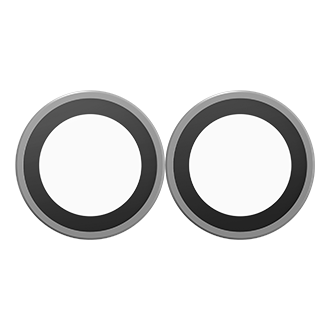 ZAGG Glass Elite Camera Lens Protector for Apple iPhone Duo - Silver