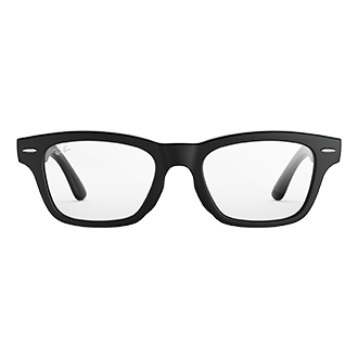 Ray-Ban Meta Audio Burbank, Clear Lenses - Matte Black frames