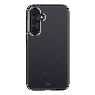 Tech21 Evo Check Case for Samsung Galaxy A35 5G - Smokey Black