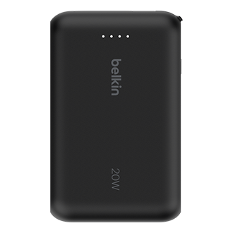 Belkin 10k 20W Battery with USB-C Cable - Black